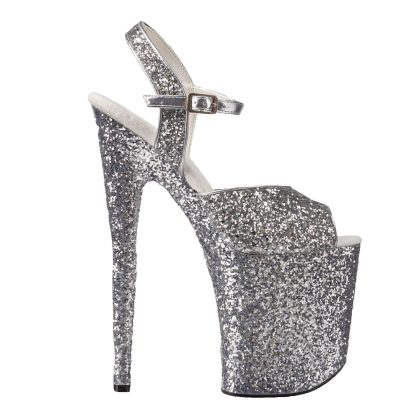 Стрипы тройки LUNA GLITTER SILVER