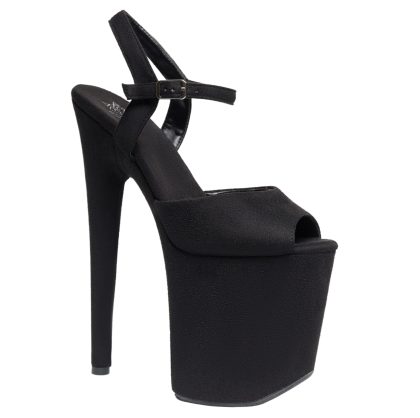 Стрипы тройки LUNA SUEDE BLACK