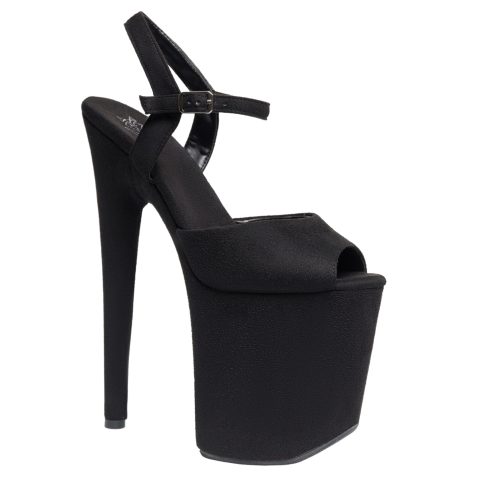 Стрипы тройки LUNA SUEDE BLACK