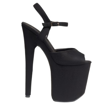 Стрипы тройки LUNA SUEDE BLACK