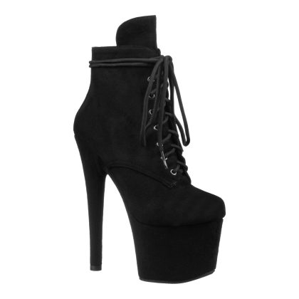 Ботильоны двойки BOOMY SUEDE BLACK