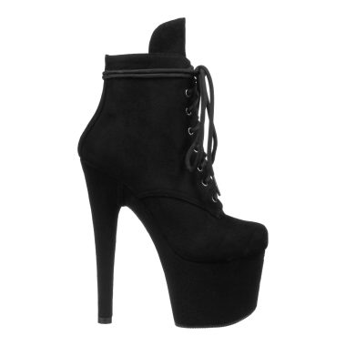 Ботильоны двойки BOOMY SUEDE BLACK