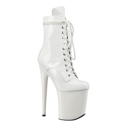 Ботильоны тройки VERONA PRO GLOSSY WHITE