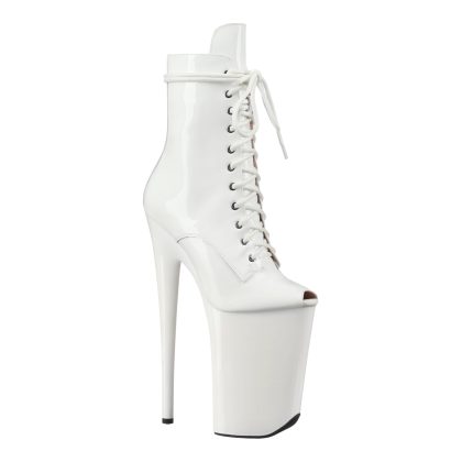 Ботильоны четверки KARMA PRO GLOSSY WHITE