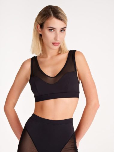 Топ Alma, черный