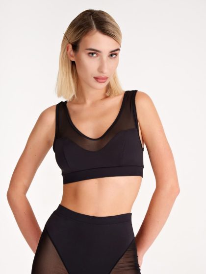 Топ Alma, черный