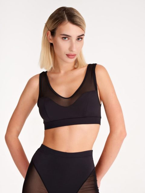 Топ Alma, черный