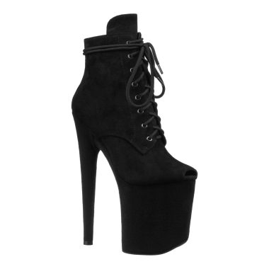 Ботильоны тройки MOLLY SUEDE BLACK