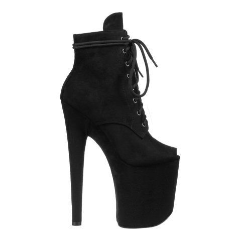 Ботильоны тройки MOLLY SUEDE BLACK