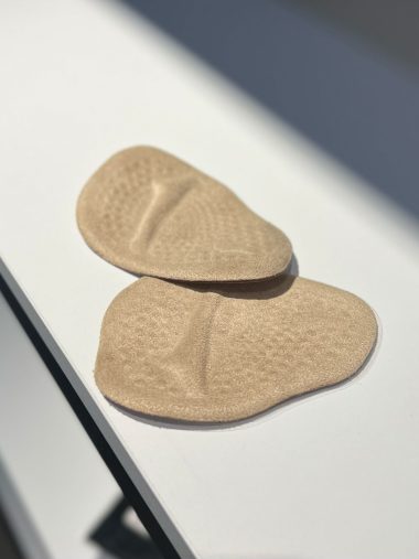 Гелевые полустельки, велюровые