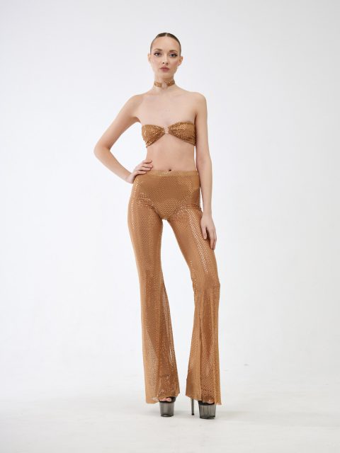 Чокер Gold, золотой