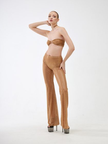 Брюки Berta, золотой