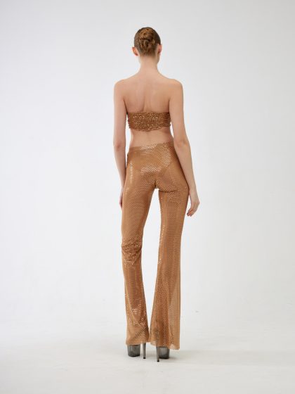 Брюки Berta, золотой