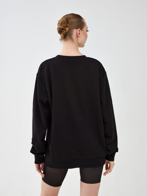 Свитшот «High heels», черный