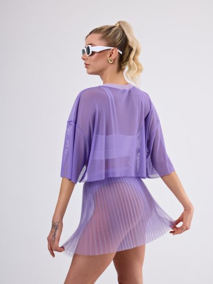 Юбка-плиссе «Status Martina», лавандовый