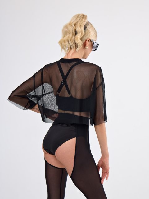 Топ-футболка «Jennifer», черный