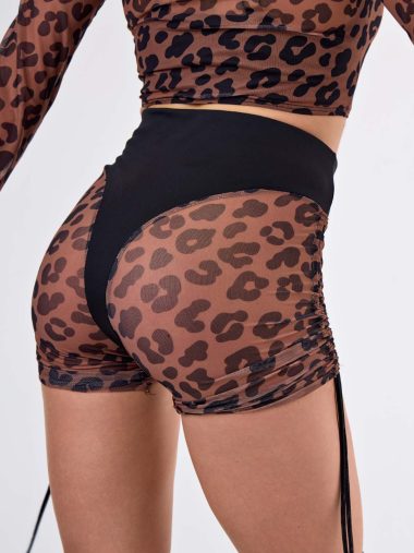 Шорты «Catrine», леопард