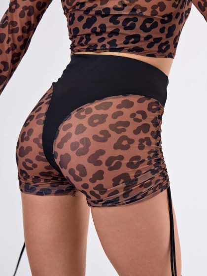 Шорты «Catrine», леопард