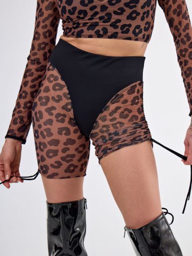 Шорты «Catrine», леопард