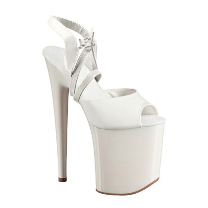 Стрипы тройки OLIVIA GLOSSY WHITE