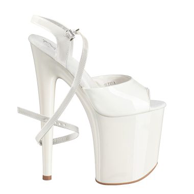 Стрипы тройки OLIVIA GLOSSY WHITE