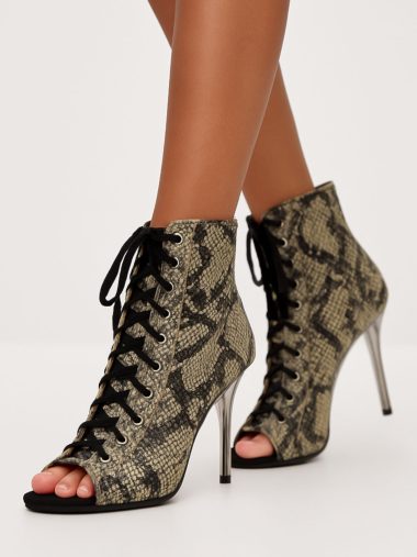 Хилсы SNAKY JAKKY WHITE