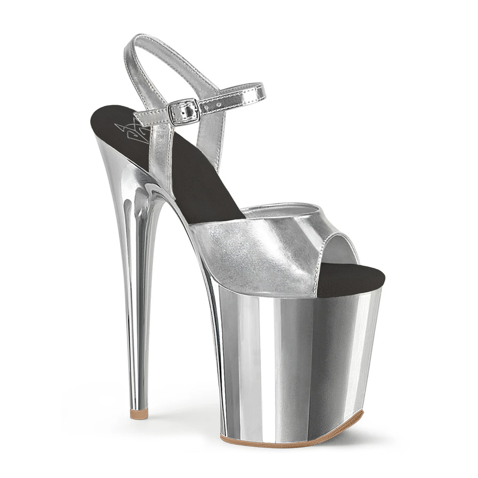 112501-LN-CHR-SILVR-1 Fitpole Store — Одежда и обувь для танцев