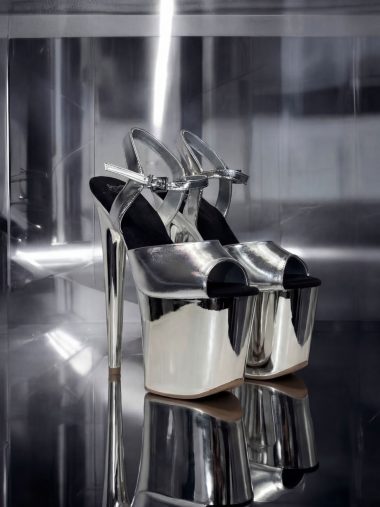 Стрипы тройки LUNA CHROME SILVER