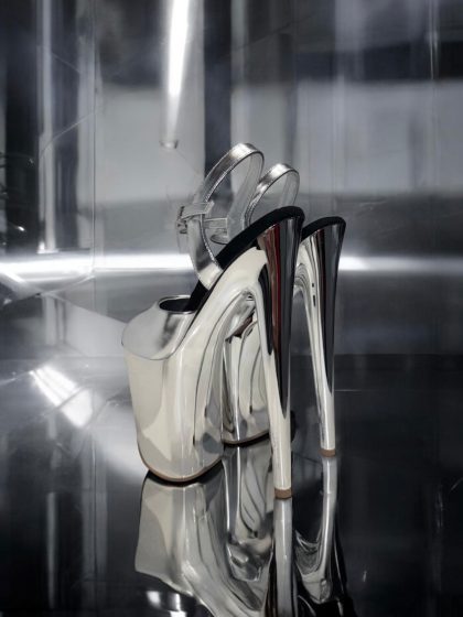 Стрипы тройки LUNA CHROME SILVER