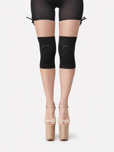 Наколенники Venera, черный, силикон