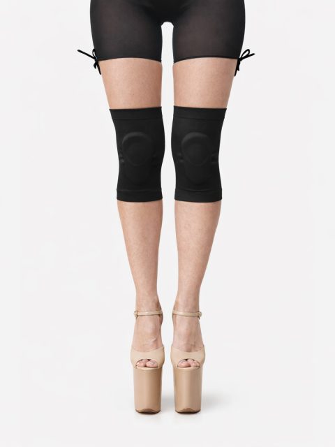 Наколенники Venera, черный, силикон