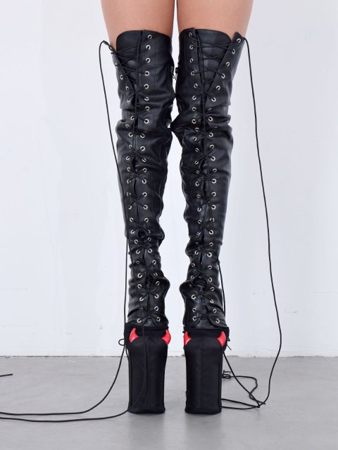 Защита на стрипы Morandi Devil, красный