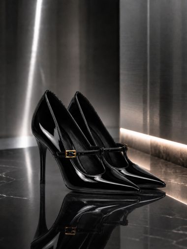 Туфли VENDETTA GLOSSY BLACK