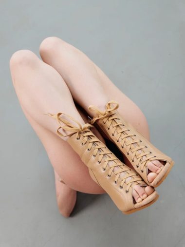 Хилсы MADONNA MATTE BEIGE ECO 11