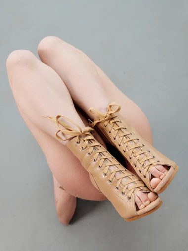 Хилсы MADONNA MATTE BEIGE ECO 9