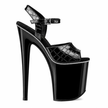 Стрипы тройки LUNA CROCO SHINE