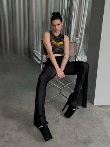 Стрипы четверки VINCENTA SUEDE BLACK