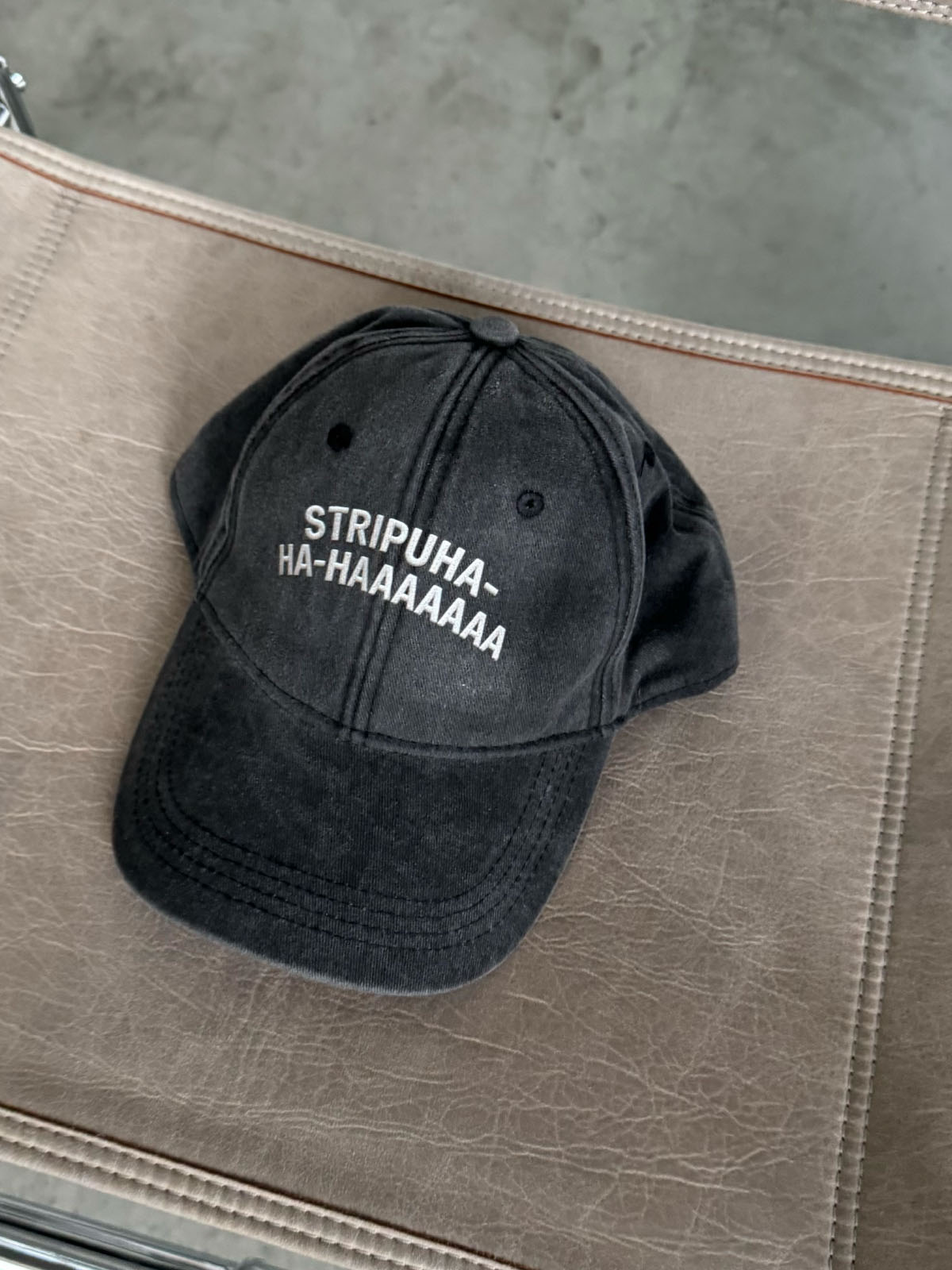 Бейсболка «STRIPUHA-HA-HAAA»